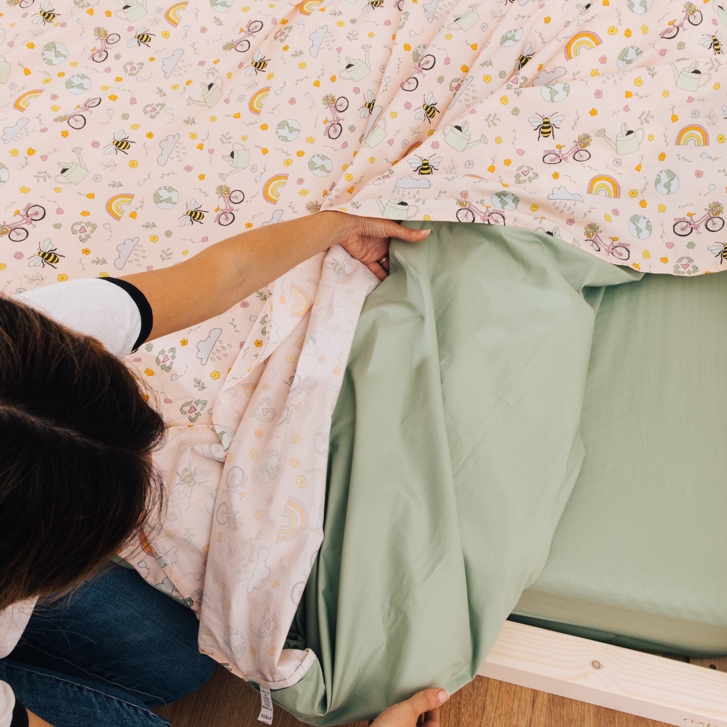 Set housse de couette – Aime ta planète