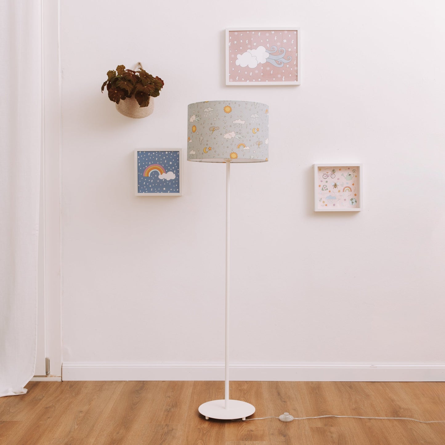 Lampe sur pied Respecte la nature