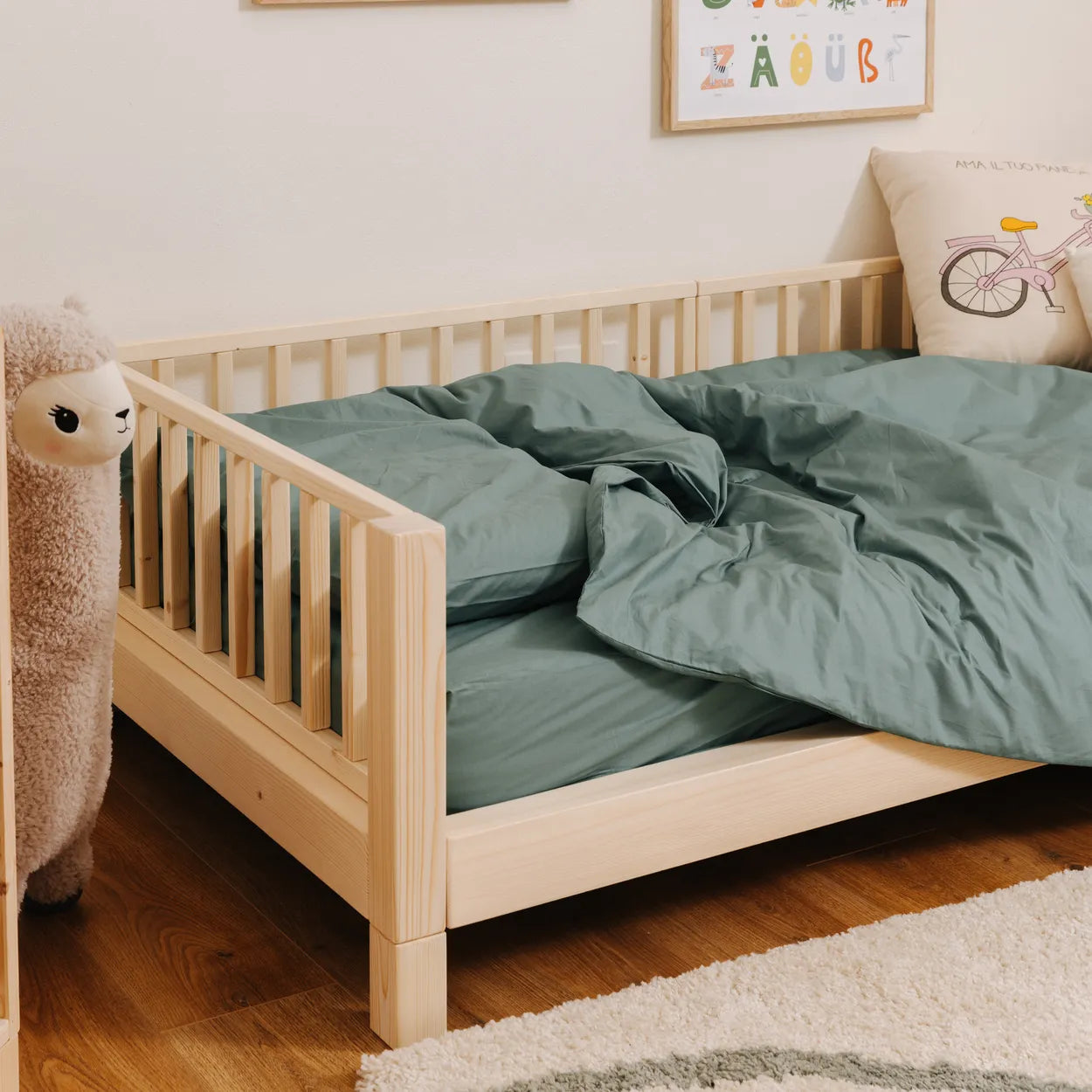 Kit pieds bas pour lit évolutif zero+
