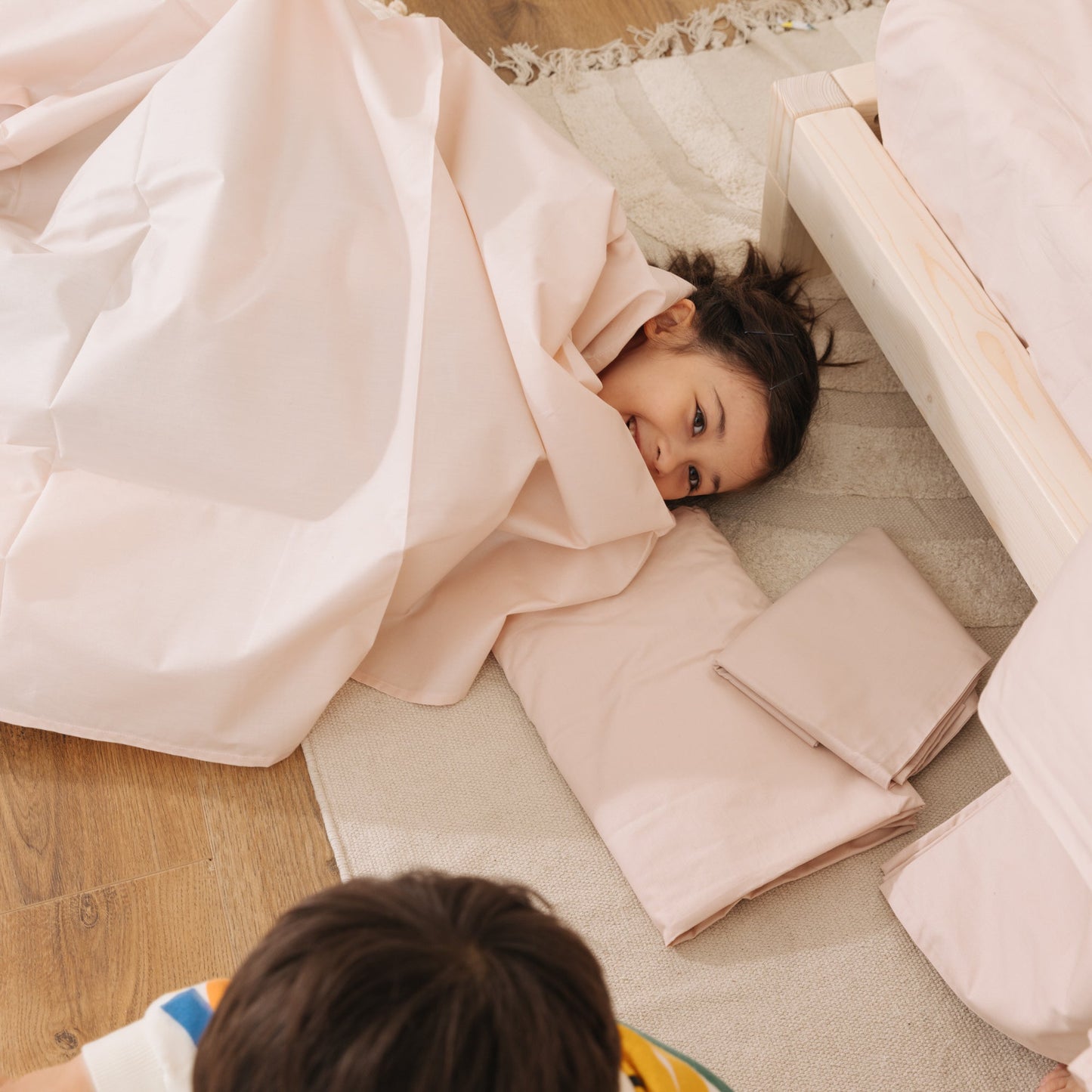 Parure de housse de couette unie