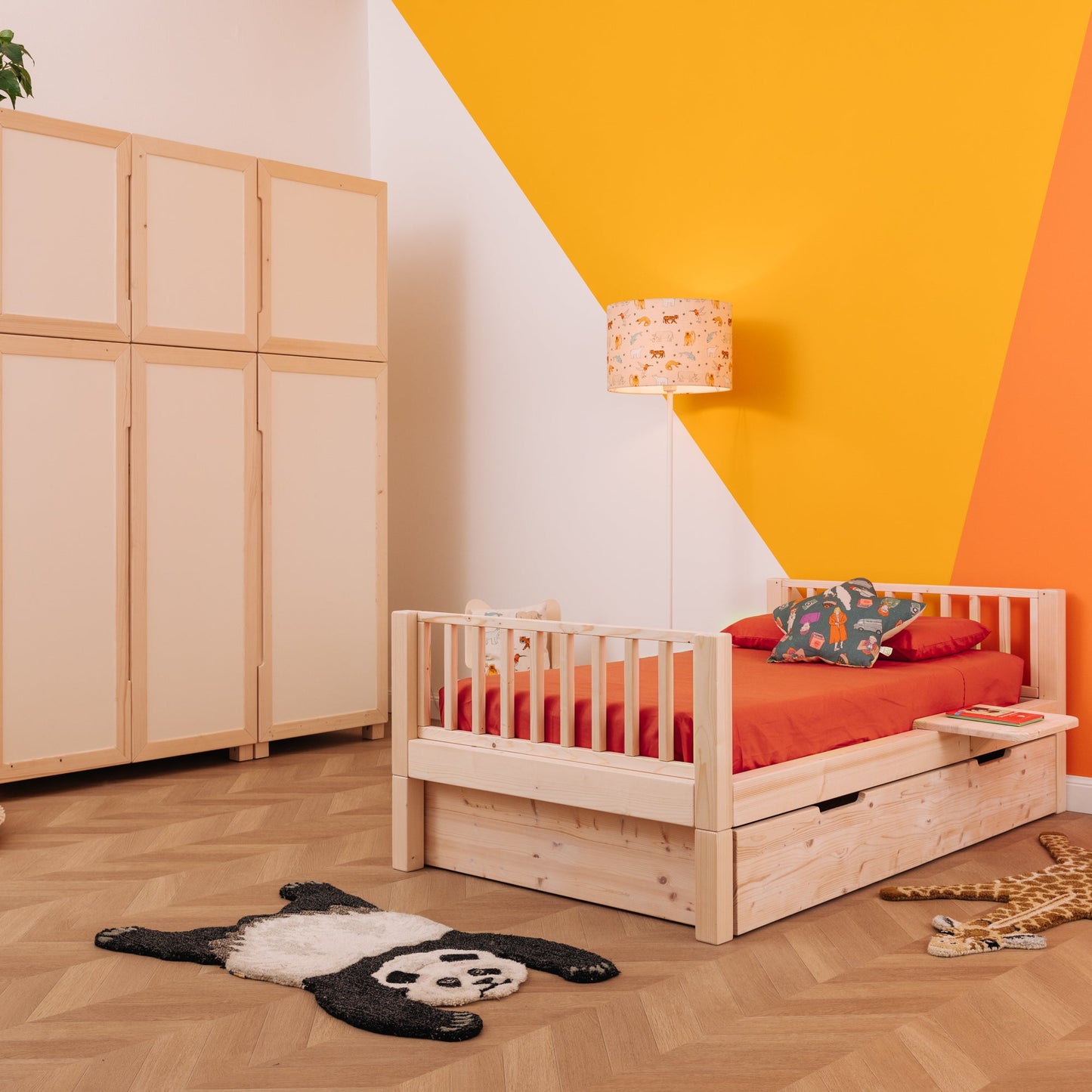 Parure de housse de couette unie