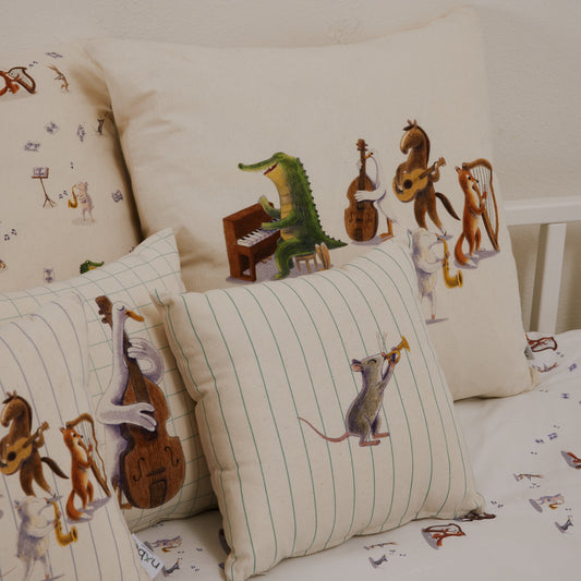 Coussins décoratifs "Découvre ta voix"