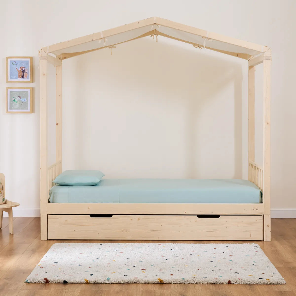 Kit pieds hauts pour lit évolutif zero+