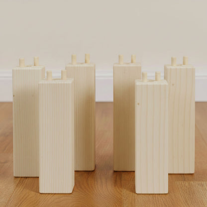 Kit pieds hauts pour lit évolutif zero+