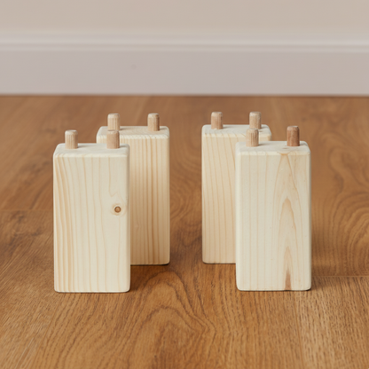 Kit pieds bas pour lit évolutif zero+