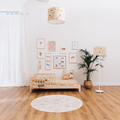 Lampe sur pied Protège la vie
