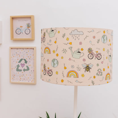 Lampe sur pied Aime ta planète