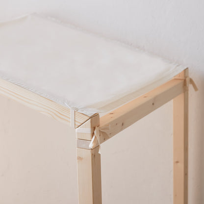 telo per baldicchino letto per bambini montessoriano zeropiù nabè