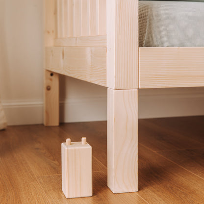 piedini e piedoni in legno letto zero+ nabè p