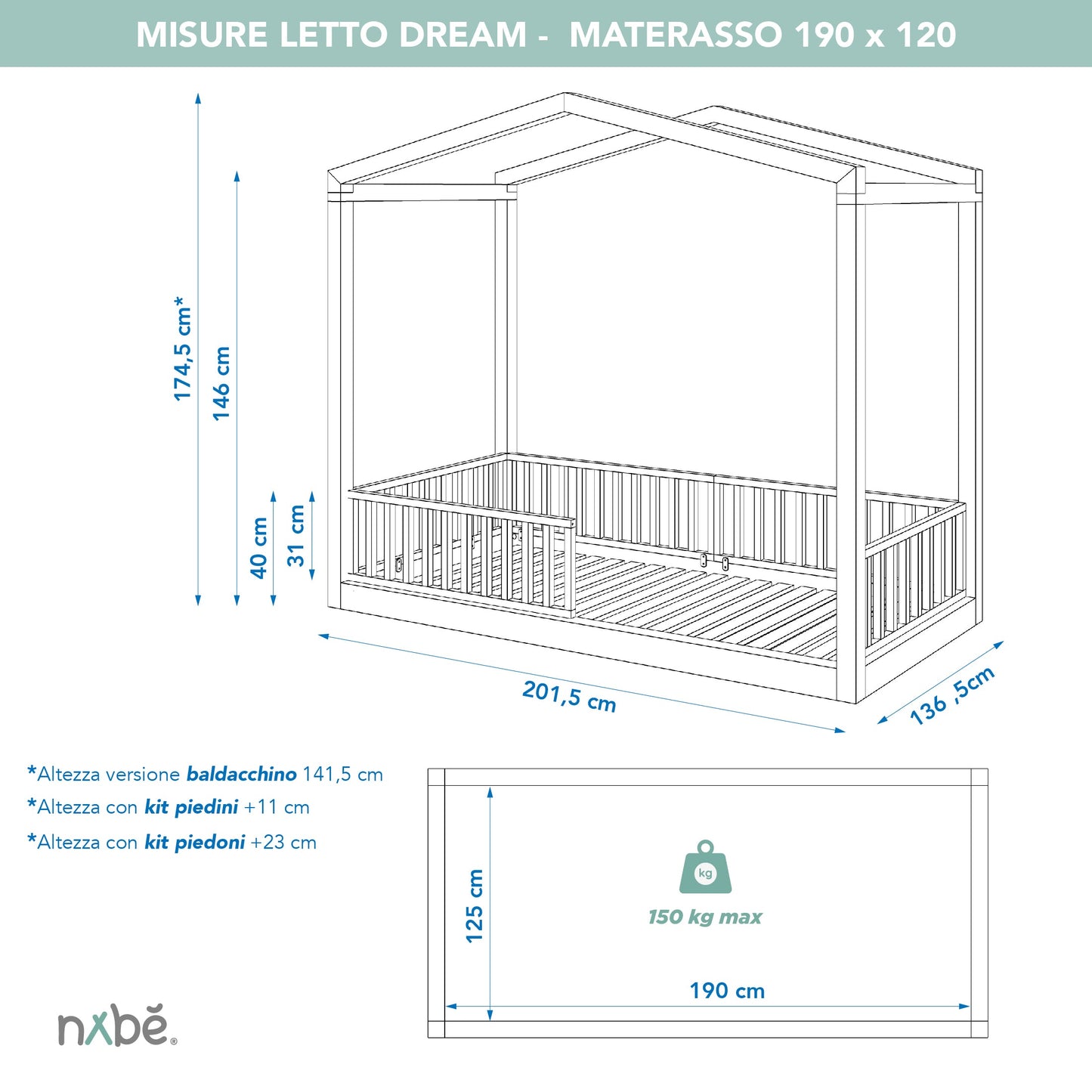Lit cabane évolutif zero+ Dream