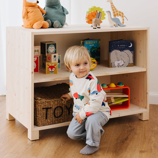 mobile portagiochi Montessori 