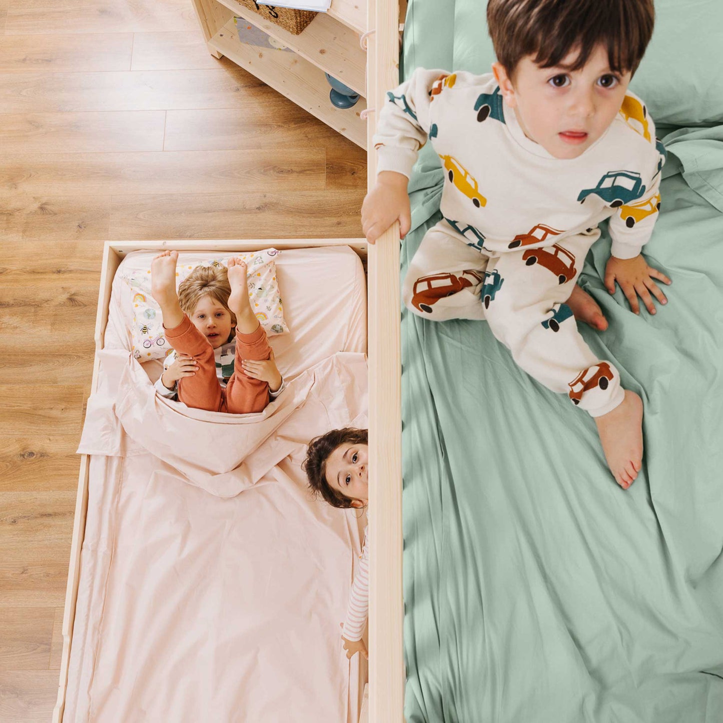 Kit de conversion tiroir-lit <--> espace de rangement