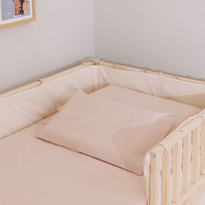 Parure de housse de couette unie