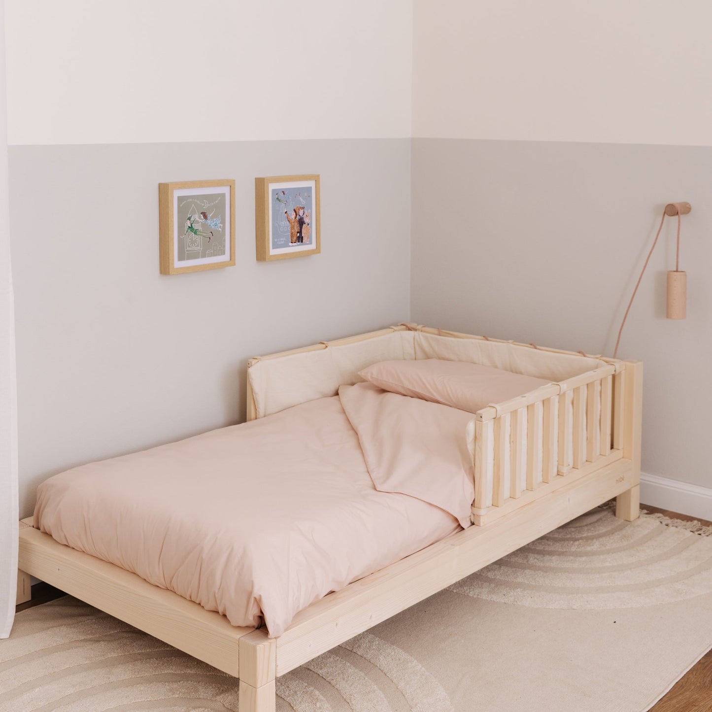 Parure de housse de couette unie