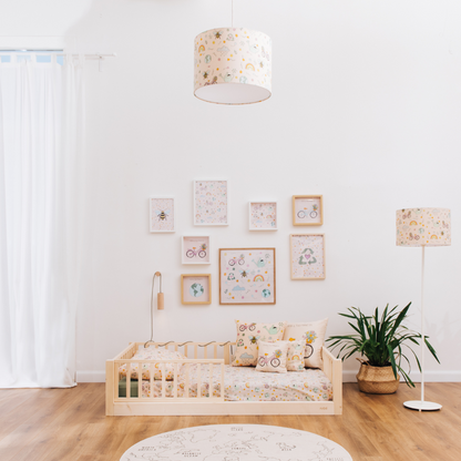 Coussin en coton Aime ta planète