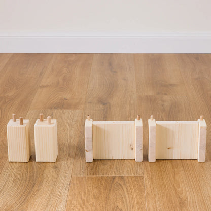 Kit pieds bas pour lit évolutif zero+