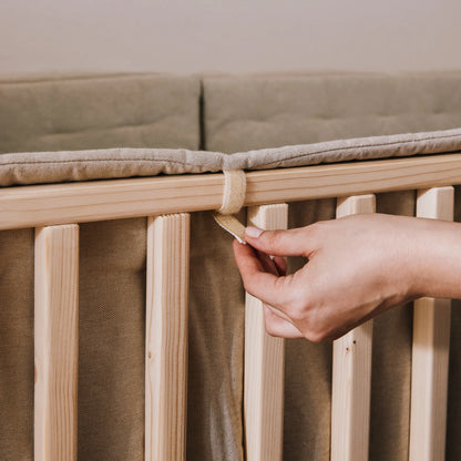 Coussin de tête de lit et tour de lit pour barrières de sécurité zero+ Fun