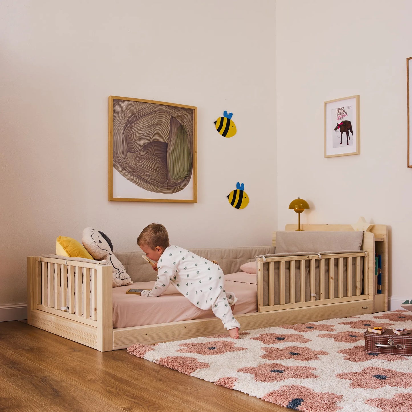 Coussin de tête de lit et tour de lit pour barrières de sécurité zero+ Fun