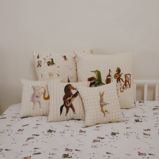 Coussins décoratifs "Découvre ta voix"