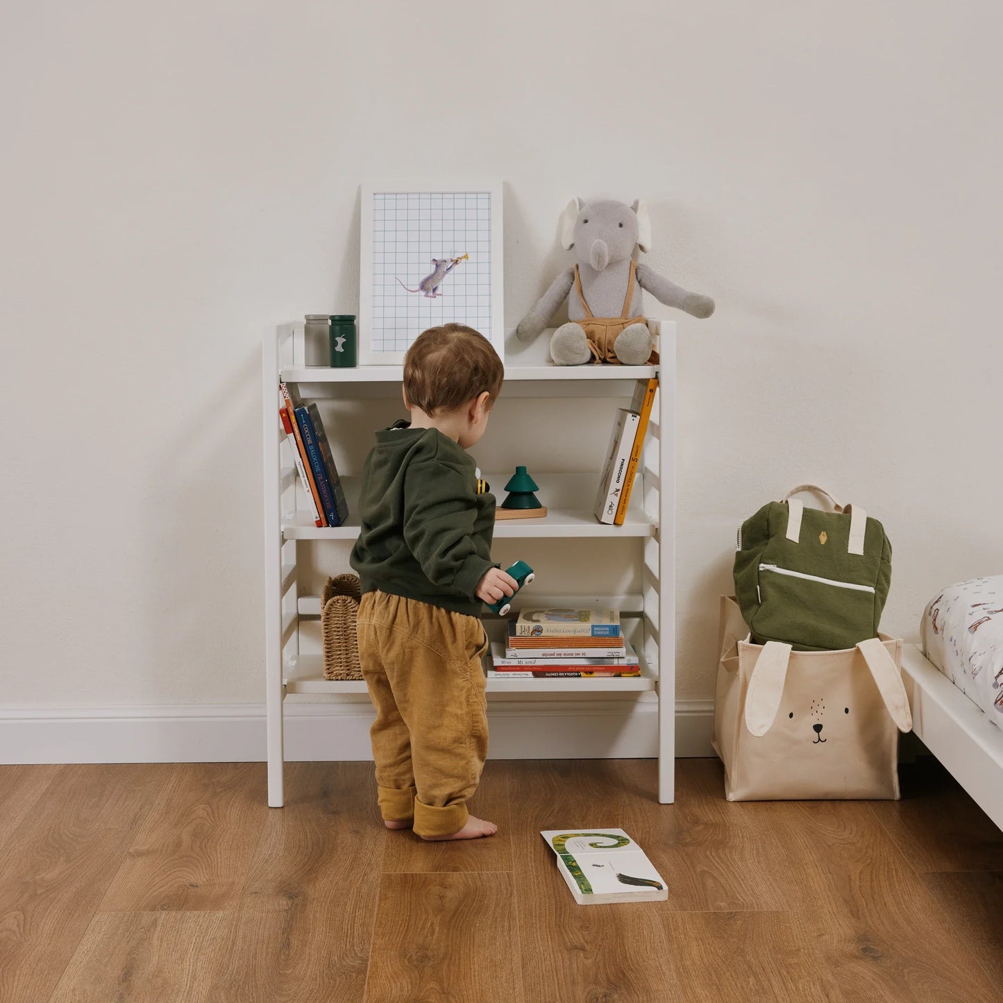 Bibliothèque enfant évolutive Montessori EverGrow bio paint