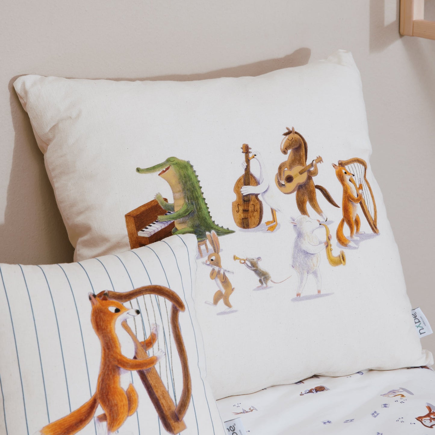 Coussins décoratifs "Découvre ta voix"