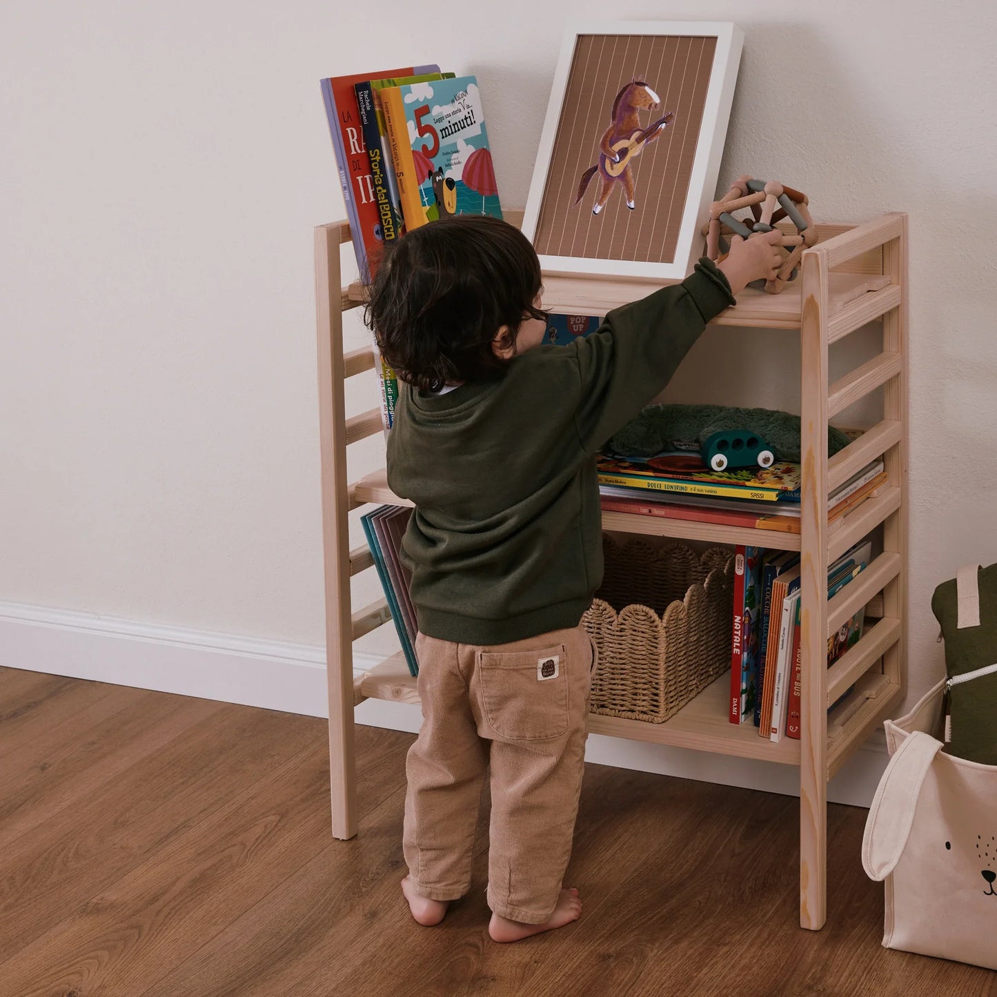 Bibliothèque enfant évolutive Montessori EverGrow