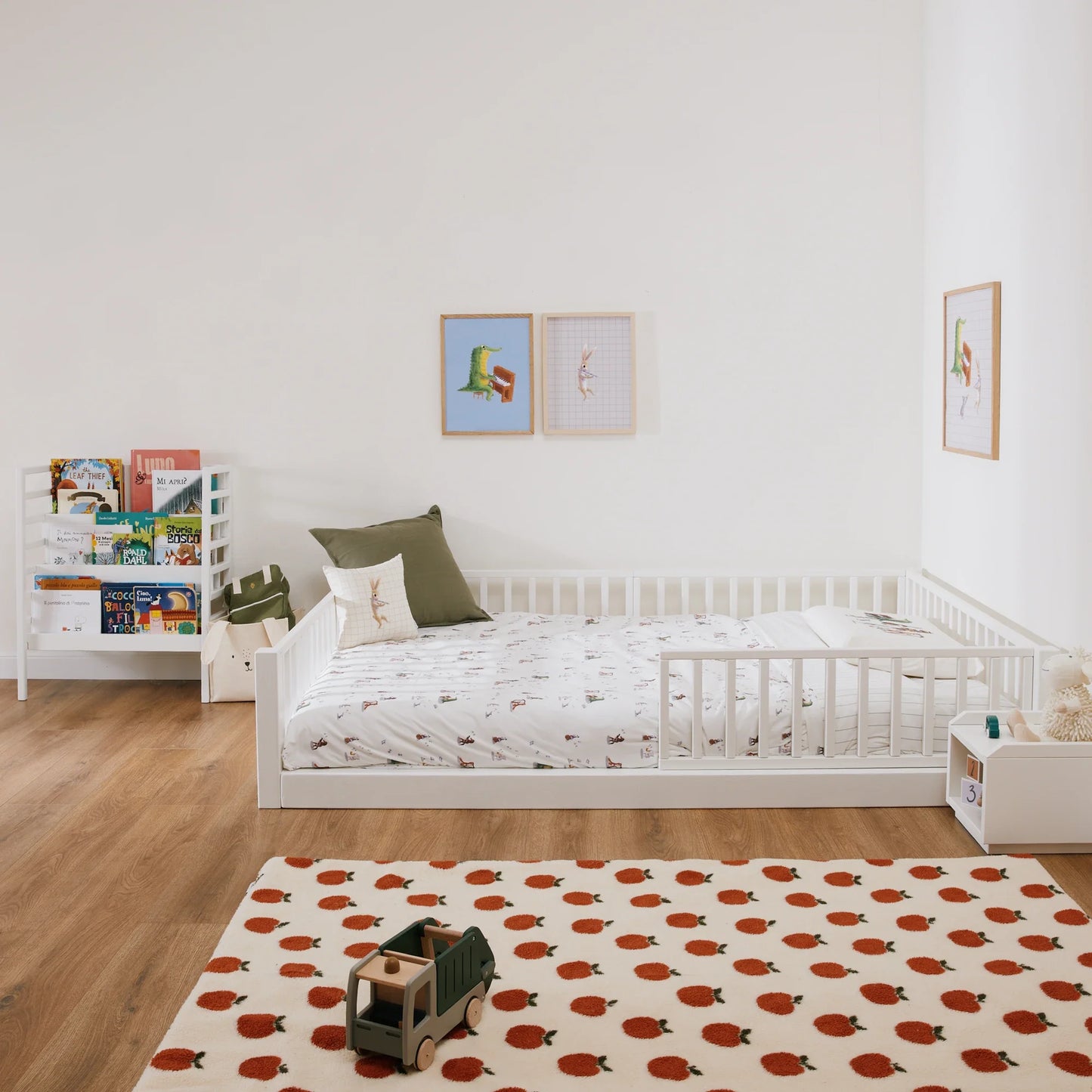 Bibliothèque enfant évolutive Montessori EverGrow bio paint