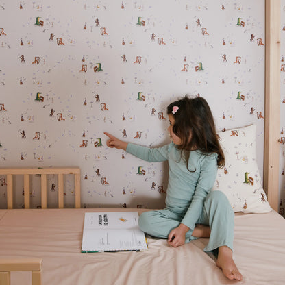 Papier peint "Découvre ta voix"