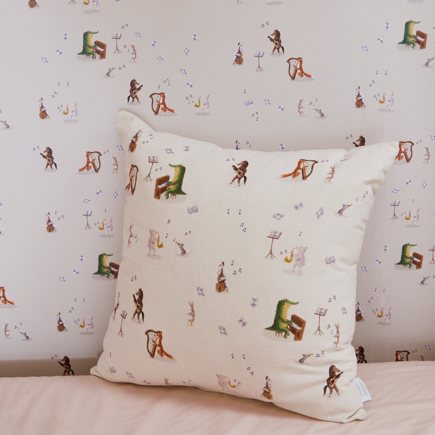 Coussins décoratifs "Découvre ta voix"