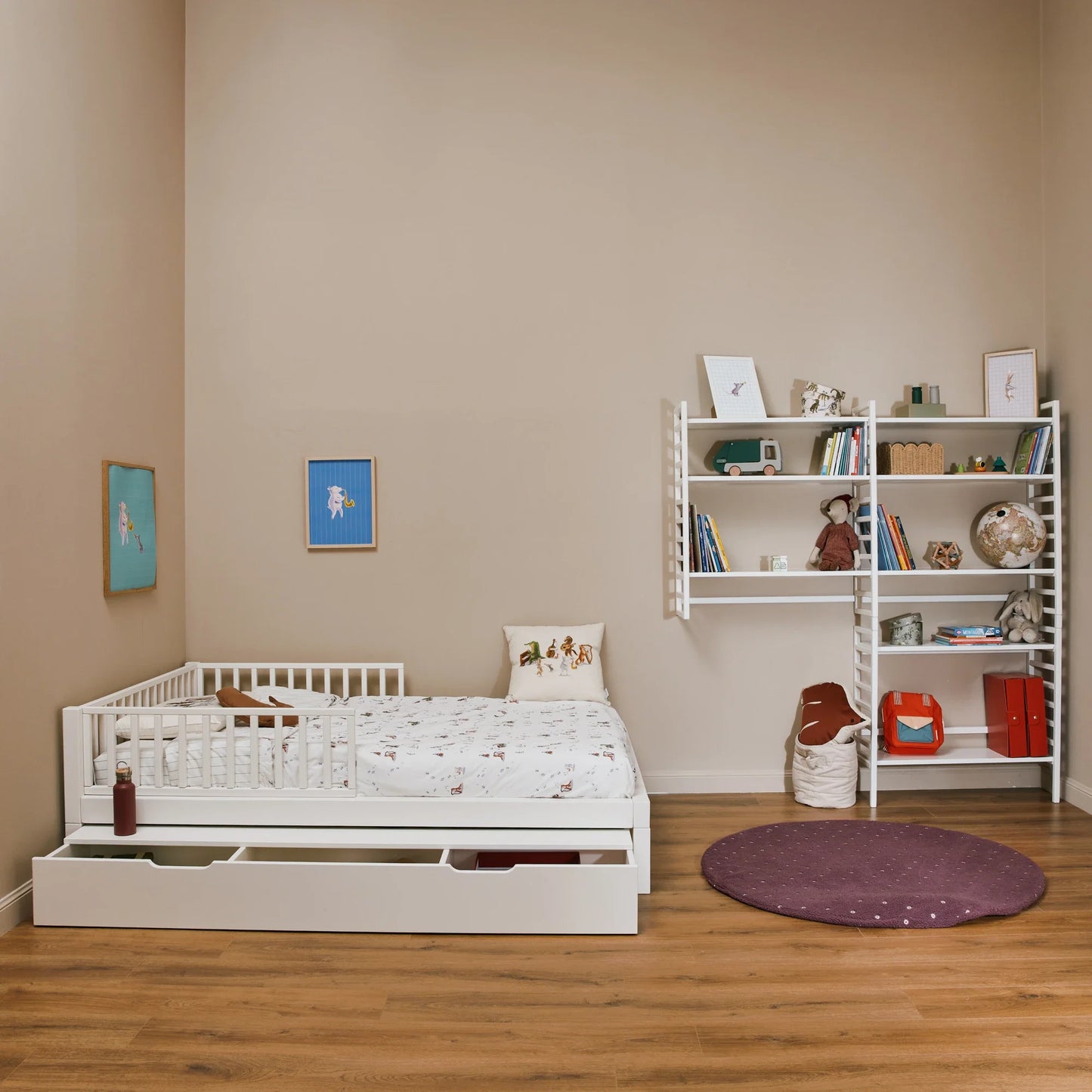 Bibliothèque enfant évolutive Montessori EverGrow bio paint