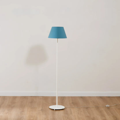 Lampadaire avec abat-jour uni
