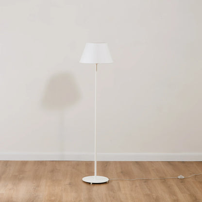 Lampadaire avec abat-jour uni
