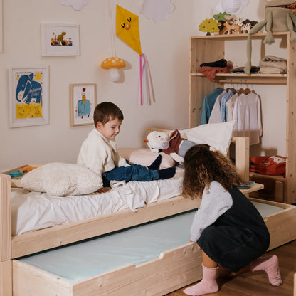 Parure de housse de couette unie