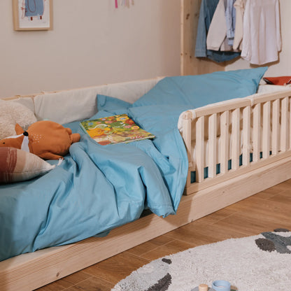 Parure de housse de couette unie