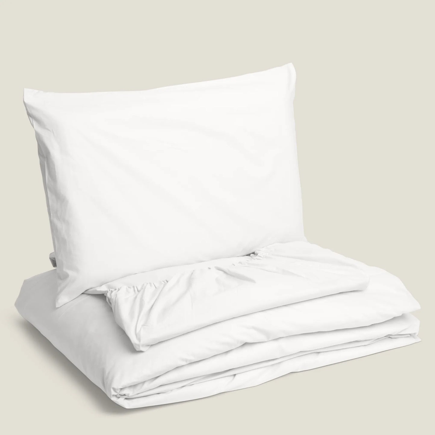 Parure de housse de couette unie