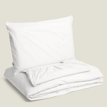 Parure de housse de couette unie