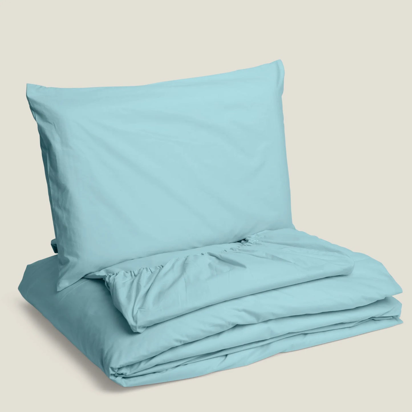 Parure de housse de couette unie