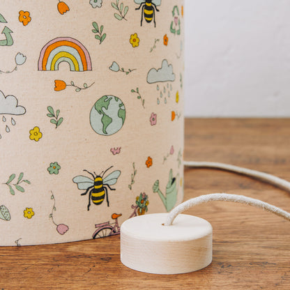 Lampe suspendue Aime ta planète