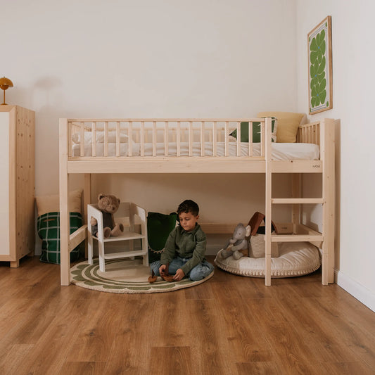 Lit mezzanine mi-hauteur évolutif zero+ Up