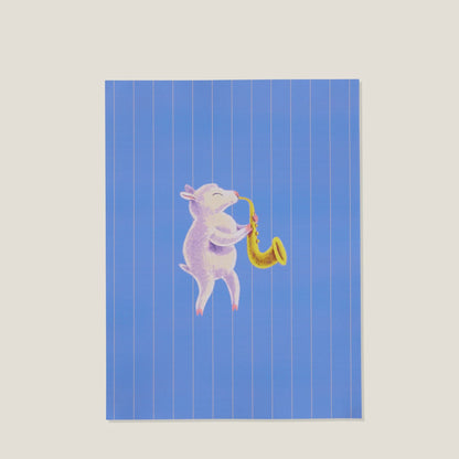 Affiches illustrées "découvre ta voix" 30x40